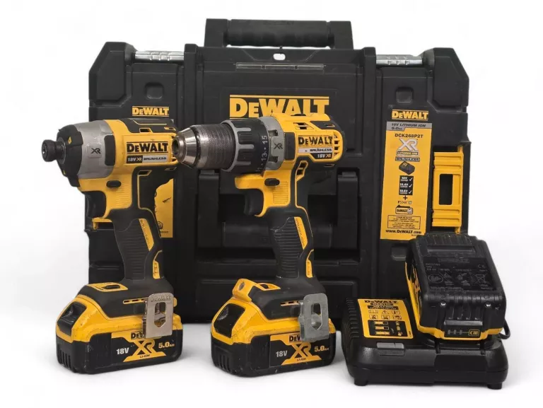 ZESTAW DEWALT DCK268 WKRĘTARKA DCD791 + ZAKRĘTARKA DCF887 3X AKU