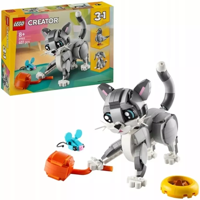 LEGO CREATOR 3 W 1 PSOTNY KOT 31163
