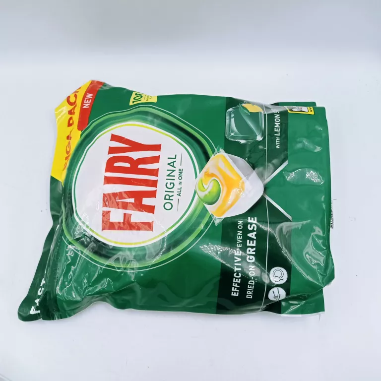 FAIRY ORIGINAL ALL-IN-1 TABLETKI ZMYWARKI 100SZT LEMON