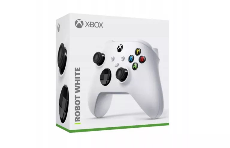 BIAŁY KONTROLER BEZPRZEWODOWY MICROSOFT XBOX SERIES / ONE / PC ROBOT WHITE