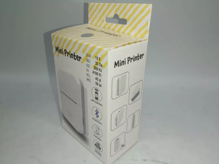 MINI DRUKARKA PORTABLE MINI PRINTER TEDI