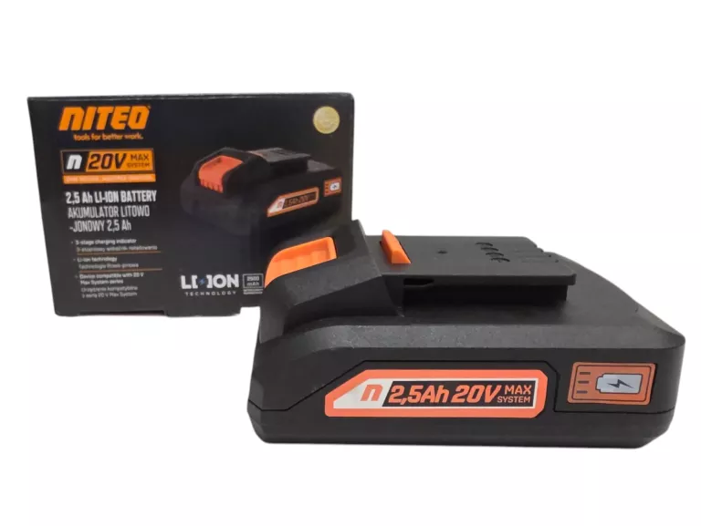 AKUMULATOR LI-ION NITEO TOOLS 20 V 2,5 AH