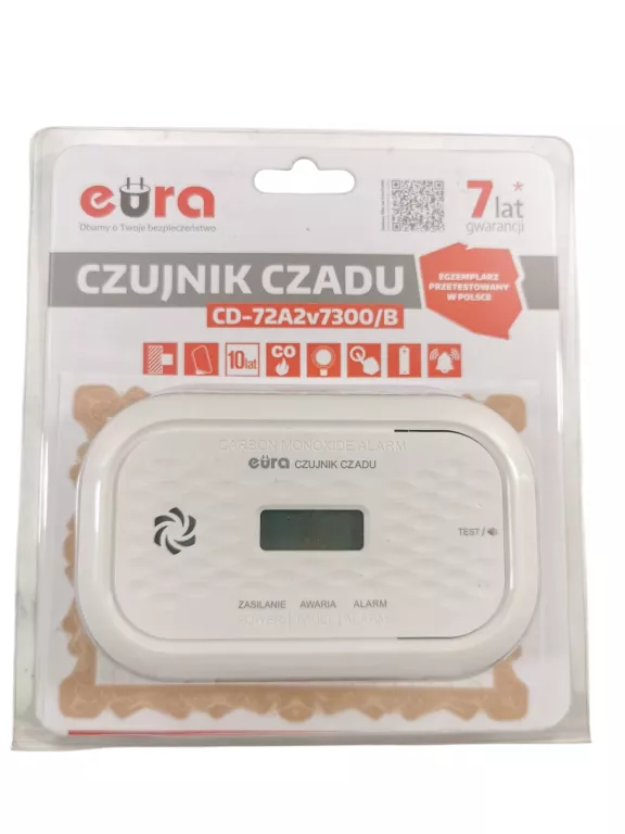CZUJNIK TLENKU WĘGLA (CZADU) EURA CD-72A2V7300/B
