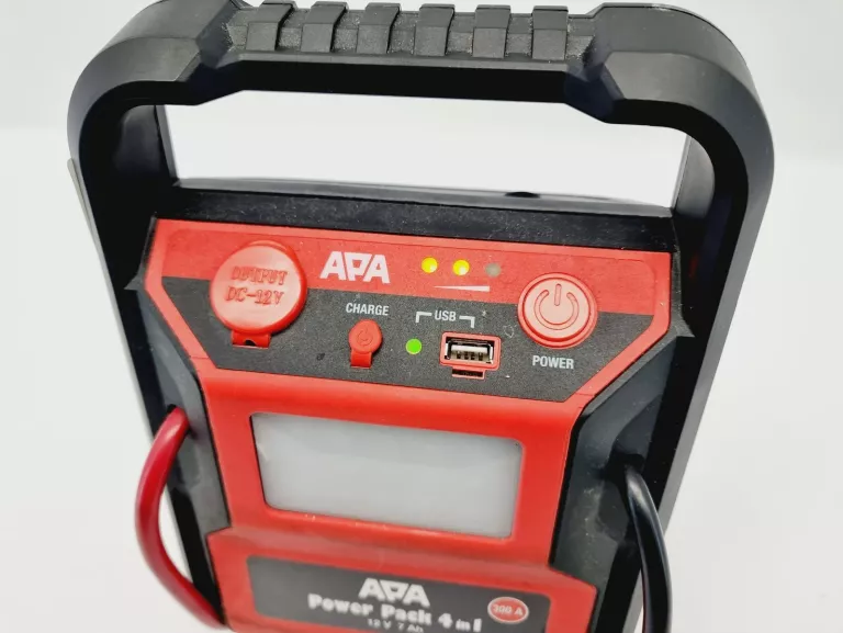 URZĄDZENIE ROZRUCHOWE APA POWER PACK 4 IN 1 12V 300+ KOMPRESOR