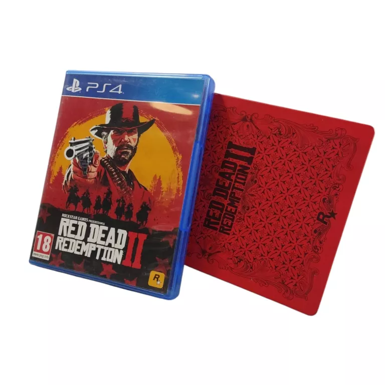 GRA RED DEAD REDEMPTION II STEELBOOK MAPA PS4