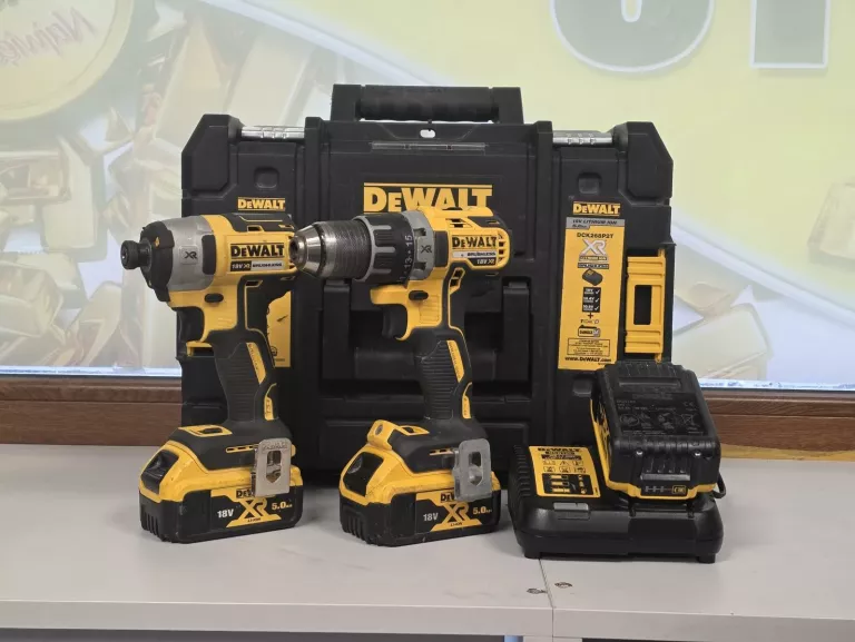 ZESTAW DEWALT DCK268 WKRĘTARKA DCD791 + ZAKRĘTARKA DCF887 3X AKU