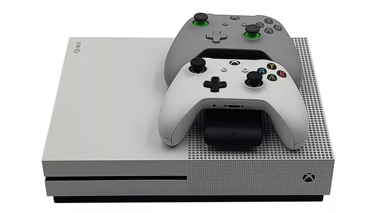 KONSOLA MICROSOFT XBOX ONE S 1TB MODEL 1681 + 2 PADY + ŁADOWARKA