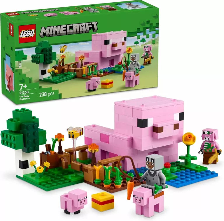 LEGO MINECRAFT 21268 BABY PIG HOUSE
