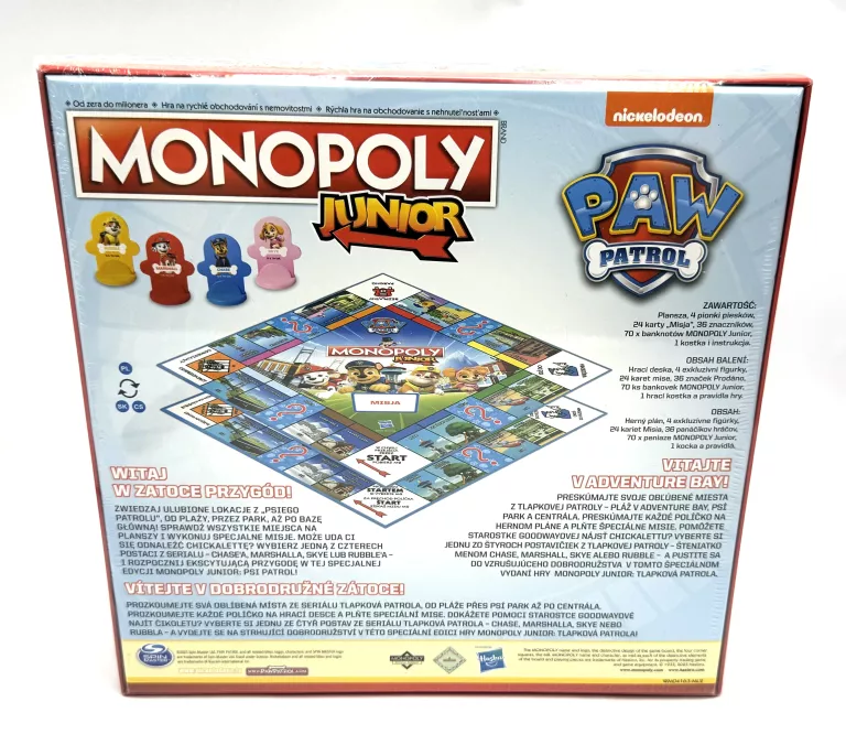GRA MONOPOLY JUNIOR PSI PATROL