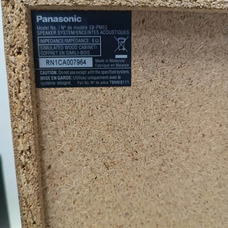 WIEŻA PANASONIC SA-PM250