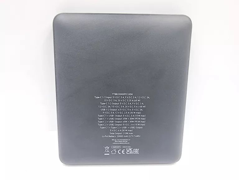 POWERBANK SBS TTBB20000PD100W ULTRA-SLIM 20000 MAH