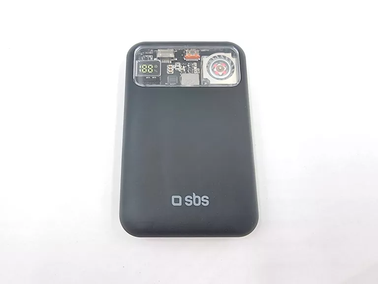 POWERBANK SBS TTBB10000FANMAG FREZEE MAG 10000MAH PD18W CZARNY