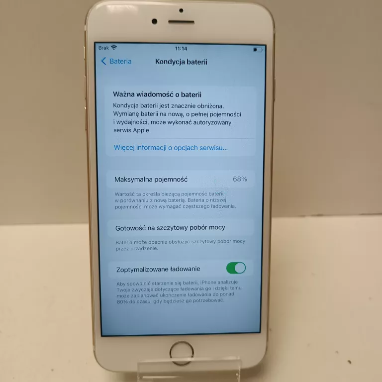 TELEFON IPHONE 6S PLUS 128GB BAT 68%