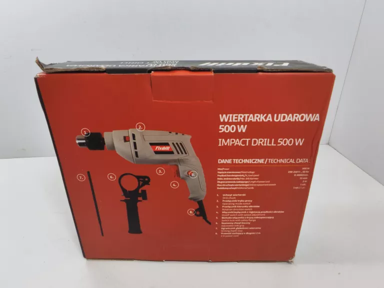 WIERTARKA FIXDRILL UDAROWA 500W