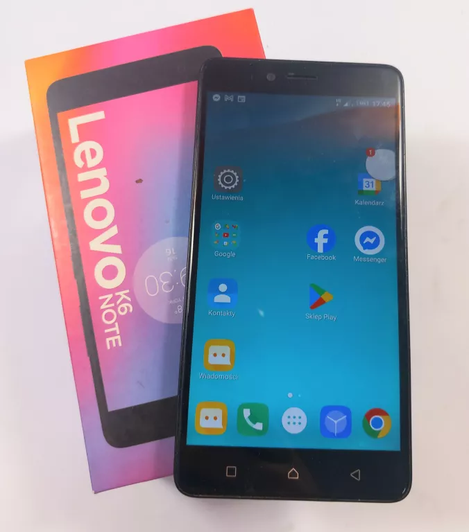 TELEFON LENOVO K6 NOTE PUDEŁKO 864708039500908