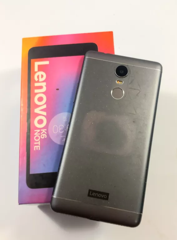 TELEFON LENOVO K6 NOTE PUDEŁKO 864708039500908