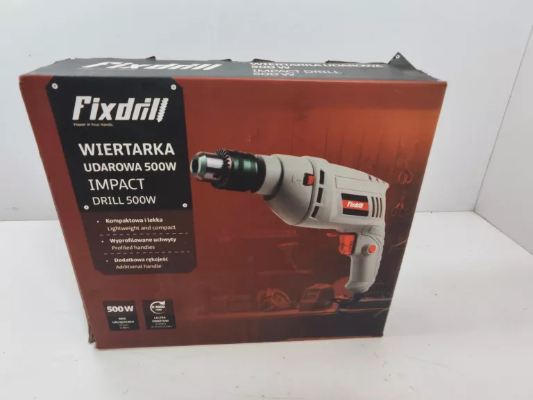 WIERTARKA FIXDRILL UDAROWA 500W