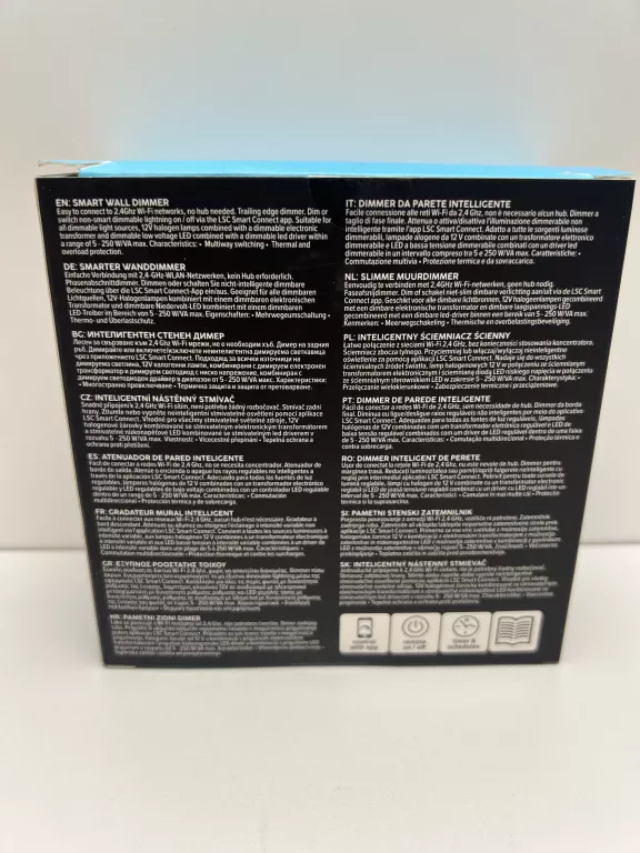 INTELIGENTNY ŚCIEMNIACZ ŚCIENNY LSC SMART CONNECT WIFI, APLIKACJA