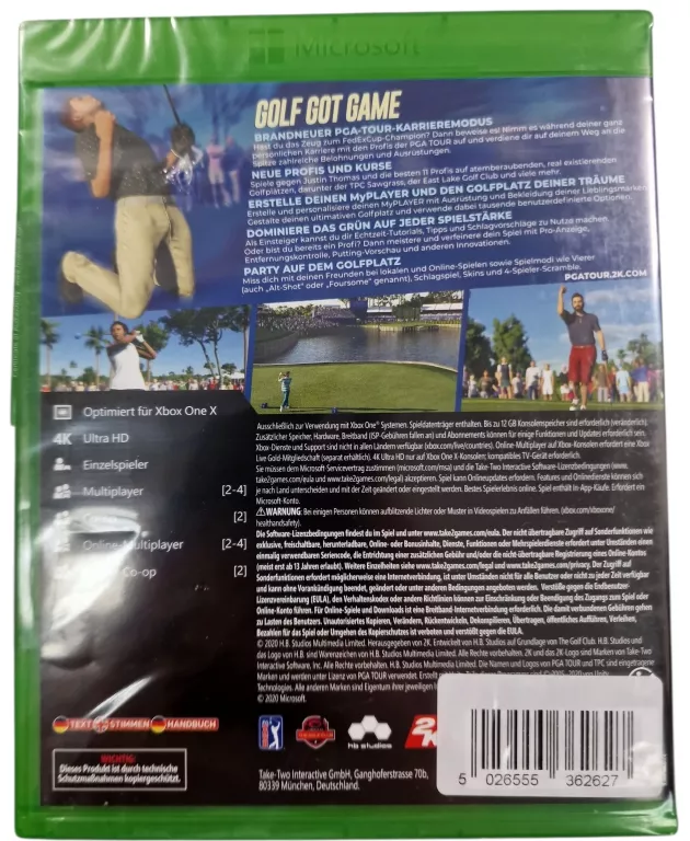 GRA NA XBOX ONE PGA TOUR 2K21 FOLIA !!