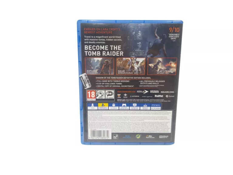 GRA PS4 SHADOW OF THE TOMB RAIDER DEFINITIVE EDITION