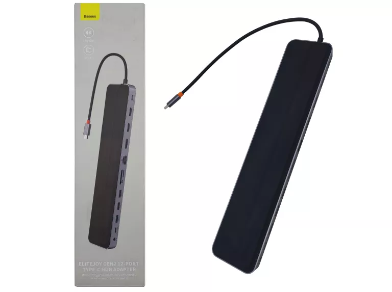 ADAPTER HUB 12W1 BASEUS ELITEJOY GEN2 12-PORT USB-C HDMI