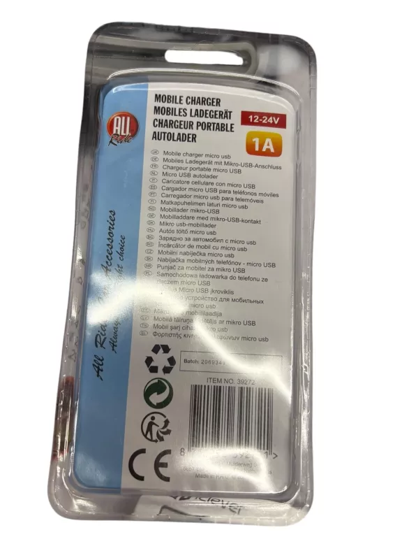 ŁADOWARKA ALL-RIDE TEL UNI PŁASKIE USB