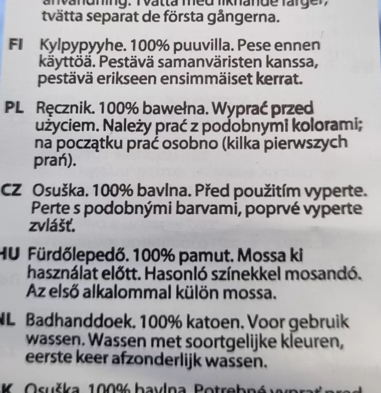 RĘCZNIK KARLSTAD 70X140