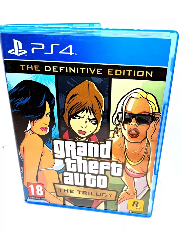 GRA GRAND THEFT AUTO PLAYSTATION 4 (PS4) STAN PŁYTY 4/5