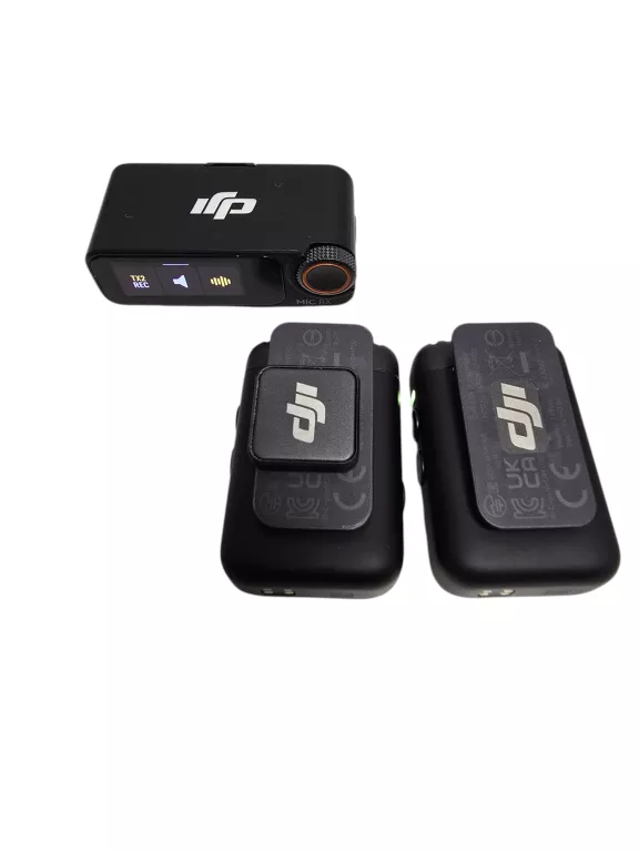 BEZPRZEWODOWY SYSTEM TRANSMISJI AUDIO DJI MIC 2 2TX + 1RX + CHARGING CASE