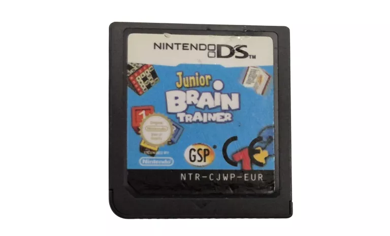 GRA NINTENDO DS JUNIOR BRAIN TRAINER – KARTRIDŻ