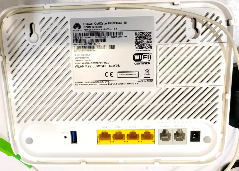ROUTER WI-FI HUAWEI OPTIXSTAR HG8245X6-10