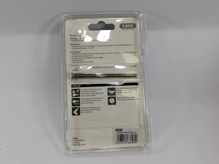 WKŁADKA DO ZAMKA ABUS E200NP NG 35/40 B