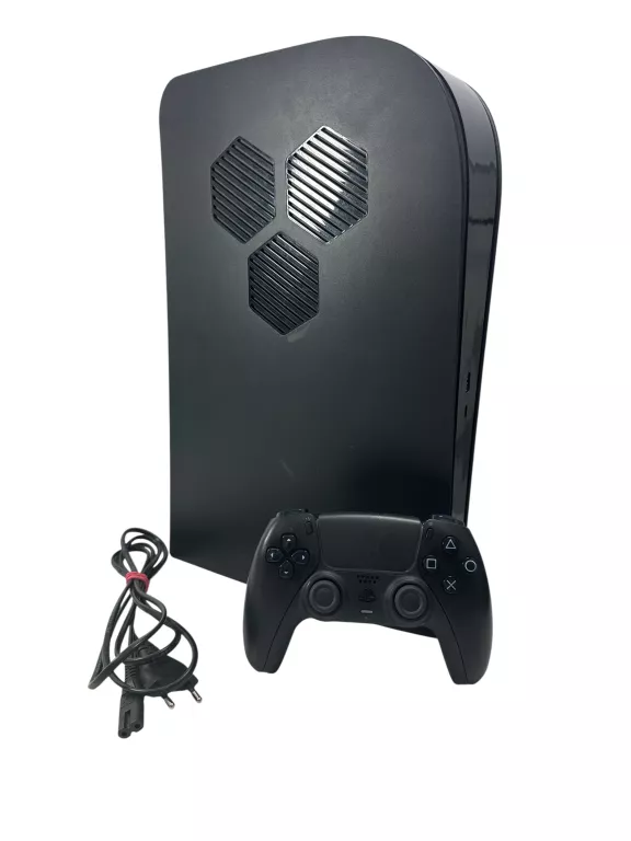 KONSOLA PLAYSTATION 5 (CFI-1116B) CZARNA + KABLE+ PAD