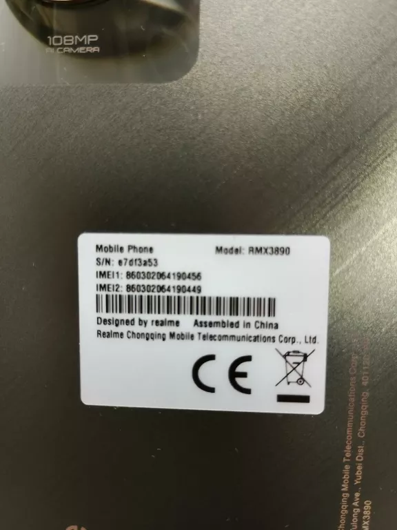 TELEFON REALME C67 PUD KPL SIECIOWY