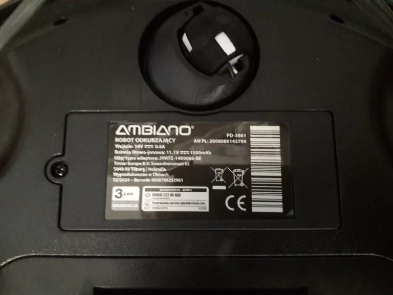 ROBOT SPRZĄTAJĄCY AMBIANO PD-3861