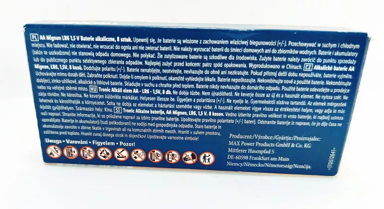 TRONIC BATERIE LR6 1,5 V ALKALINE