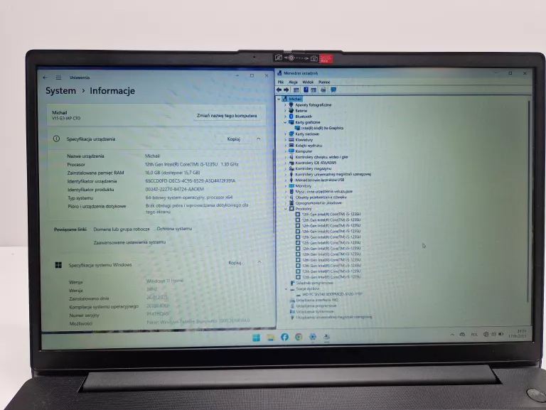LAPTOP LENOVO V15 G3 IAP CTO INTEL I5-12GEN/16GB/512GB GWR 02.2026