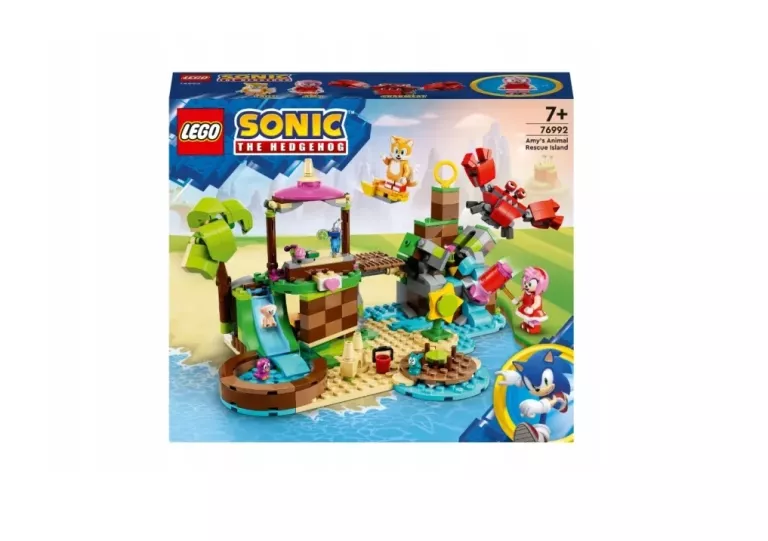 LEGO SONIC THE HEDGEHOG 76992 WYSPA RATOWANIA ZWIERZĄT AMY