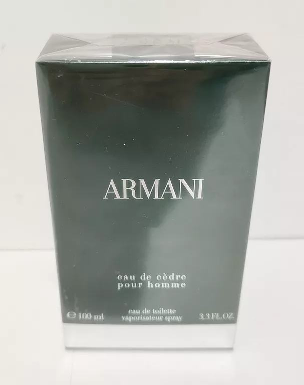 WODA TOALETOWA ARMANI EAU DE CEDRE POUR HOMME 100 ML