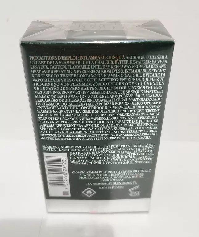 WODA TOALETOWA ARMANI EAU DE CEDRE POUR HOMME 100 ML