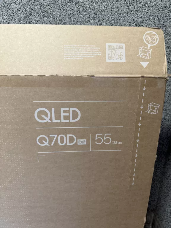 TELEWIZOR QLED SAMSUNG QE55Q77DAT 55 CALI 4K UHD