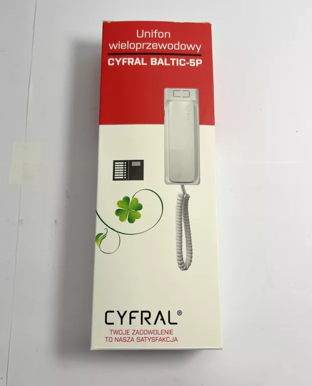 DOMOFON UNIFON WIELOPRZEWODOWY CYFRAL BALTIC-5P