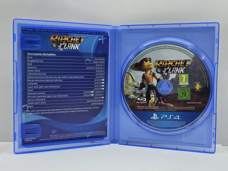 GRA PS4 RATCHET & CLANK WERSJA PL