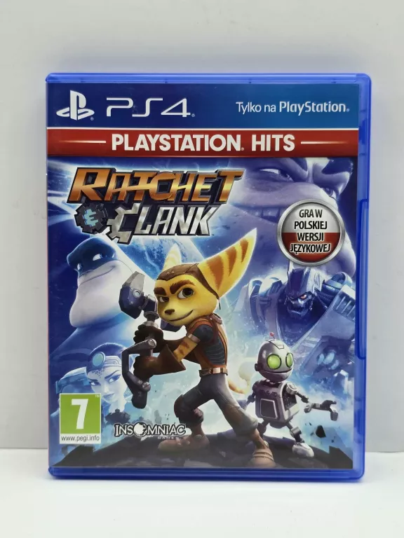 GRA PS4 RATCHET & CLANK WERSJA PL