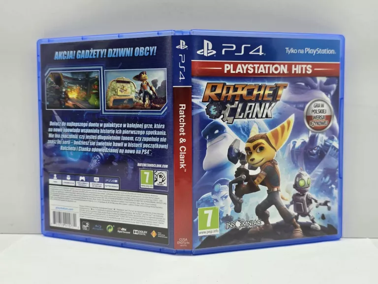 GRA PS4 RATCHET & CLANK WERSJA PL