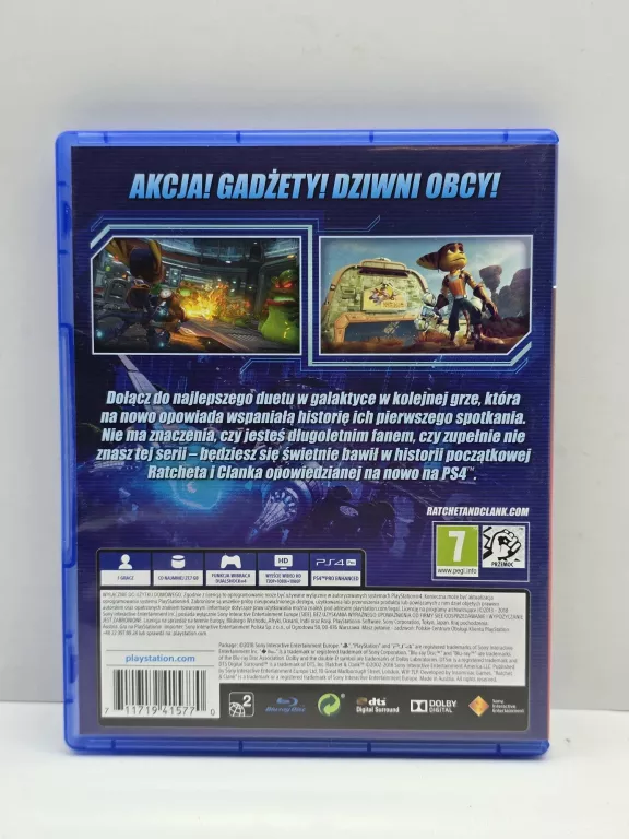GRA PS4 RATCHET & CLANK WERSJA PL