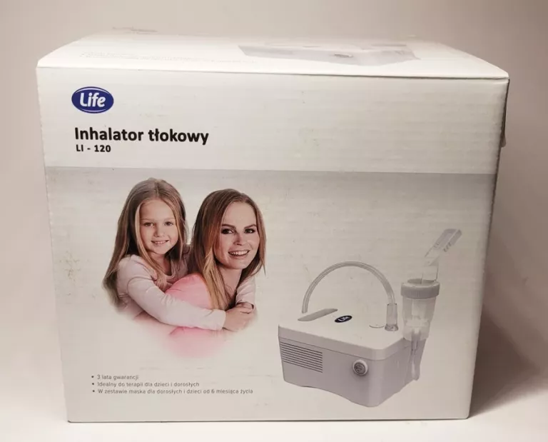 INHALATOR TŁOKOWY LI-120 ZESTAW