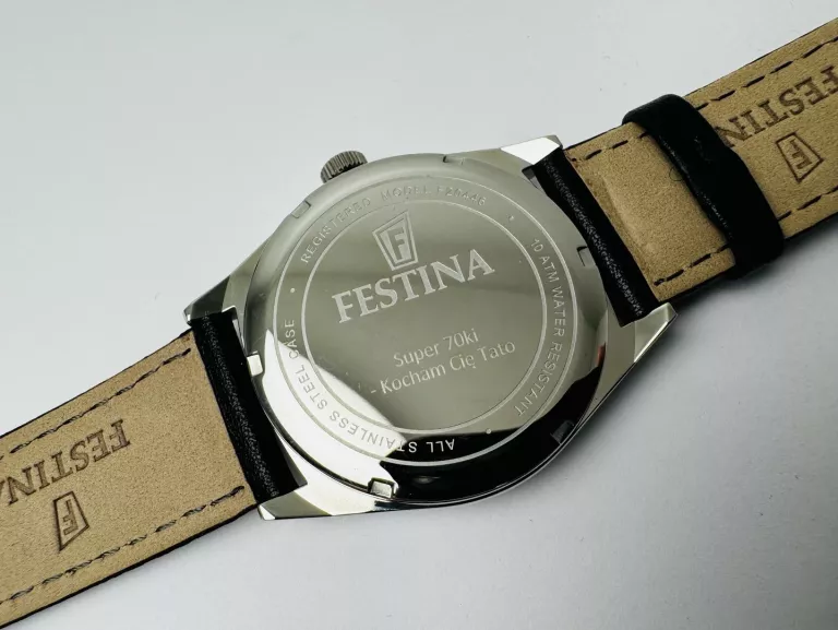 ZEGAREK MĘSKI FESTINA F20446-1 CZARNY PASEK