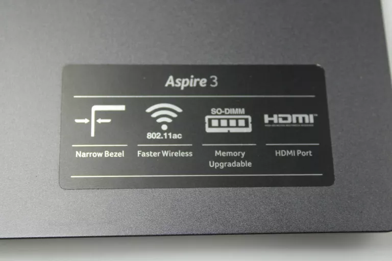 LAPTOP ACER ASPIRE 3 A315-23-R9KC 15,6" ATHLON 3050U 8GB RAM 512GB