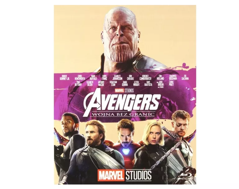 AVENGERS WOJNA BEZ GRANIC BLU-RAY FOLIA